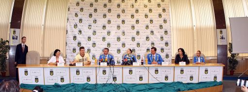 Parade uniform presentation for the Olympic combined team of Ukraine