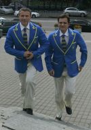 Sergey Bubka and Yuriy Pavlenko