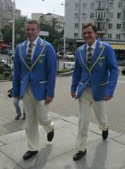 Sergey Bubka and Yuriy Pavlenko