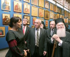 Bartholomew I and Victor Yushchenko