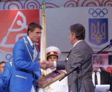 Viktor Yushchenko and Sergey Demidyuk