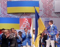 Viktor Yushchenko, Vera Ulyanchenko, Yuriy Pavlenko and Sergey Demidyuk