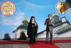 Viktor Yushchenko and Bartholomew I