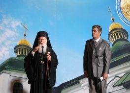 Viktor Yushchenko and Bartholomew I