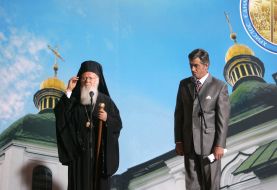 Viktor Yushchenko and Bartholomew I