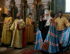 Filaret at divine service