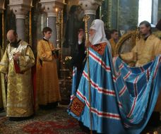 Filaret at divine service