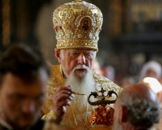 Filaret at divine service