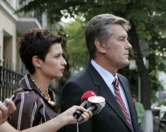 Виктор Ющенко и Ирина Ванникова