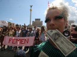 Акция ”Украина - не бордель!”