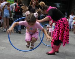 Coati day in the Kiev zoo