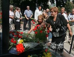 Opening of monument to the lost warriors in Afghanistan