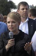 Yuliya Timoshenko and Nikolay Kmit