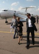 Yuliya Timoshenko and Nikolay Kmit