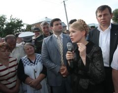 Yuliya Timoshenko and Nikolay Kmit