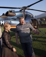 Yuliya Timoshenko and Oleg Gavashy