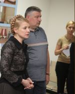 Yuliya Timoshenko and Oleg Gavashy