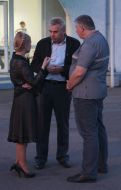 Yuliya Timoshenko, Vasiliy Stashuk and Oleg Gavashy