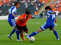 Jadson, Artem Savin and Aleksandr Sytnik