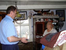 Vladimir Shandra speaks with pensionary