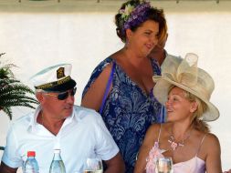 Ralif Safin with her  wife