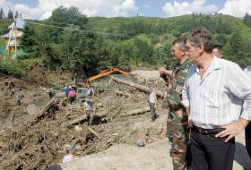 Ющенка в поселке Чорногузы