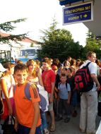 Children from victim regions arrive to Crimea