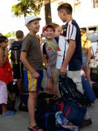 Children from victim regions arrive to Crimea