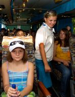 Children from victim regions arrive to Crimea