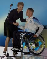 Yuliya Timoshenko and Andrey Komar