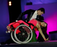 Сeremony of send-offs of paralympics