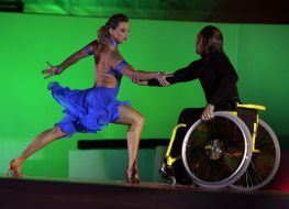 Сeremony of send-offs of paralympics