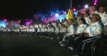 Paralympic Ukrainian team