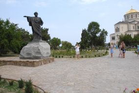 Памятник Андрею Первозванному в Севастополе