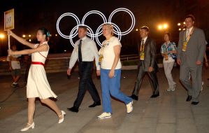 Sergey Bubka, Ivan Vasyunik and Yuriy Pavlenko