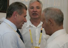 Sergey Bubka and Vladimir Brinzak