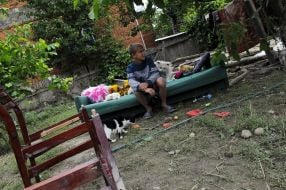 Victims in Dovge village