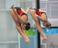 Mariya Voloshchenko and Anna Pismenskaya