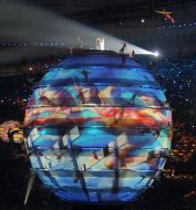Grand opening ceremony of ХXІХ summer Olympic games