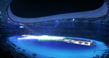 Grand opening ceremony of ХXІХ summer Olympic games