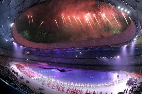 Grand opening ceremony of ХXІХ summer Olympic games