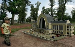 ”Kiev in miniature” park - Central railway station