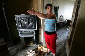 Мешканка міста Горі