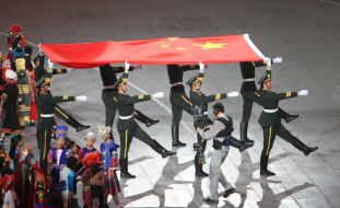 Grand opening ceremony of ХXІХ summer Olympic games