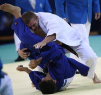 Roman Gontyuk and Nuamkhuu Damdisuren