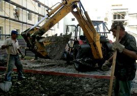 Впорядкування території дитячої музичної школи