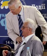 Anatoliy Zlenko and Leonid Kravchuk