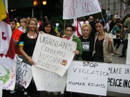 Participants of picketing