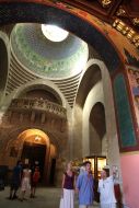 Church members in the Armenian cathedral