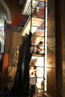 Church members in the Armenian cathedral
